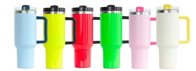 Spray Painted Tumbler